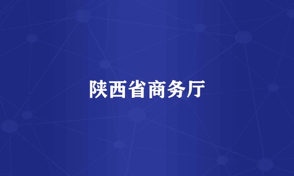 陕西省商务厅