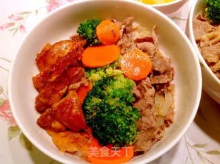 吉野家双拼饭
