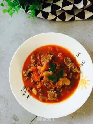 牛肉炖柿子