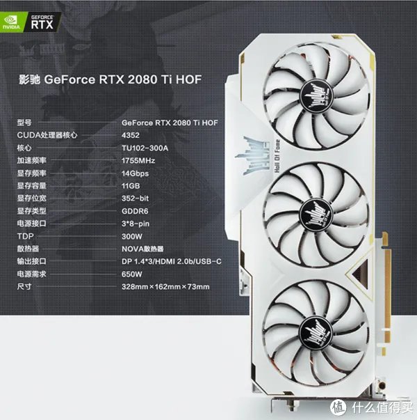 ￥6399的国行影驰RTX2080Ti即将现身？丐版TU102-300核心要分清