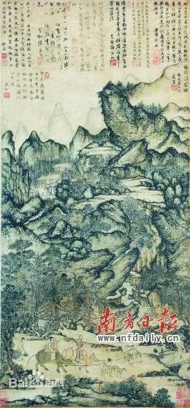 王蒙的《稚川移居图》凭什么能卖到4个亿?