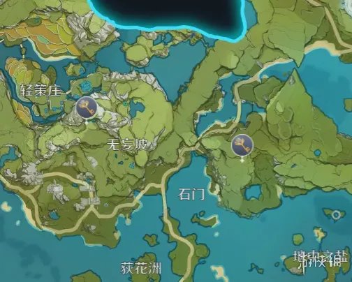 《原神》璃月地灵龛分布图 璃月地灵龛位置