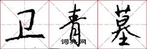 卫青墓