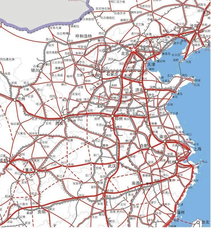 中长期铁路网规划的规划方案