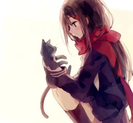 猫咪女孩 卡通头像