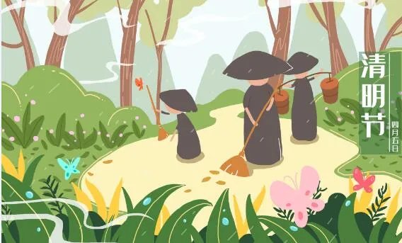2020清明节简笔画图片大全 清明节图片简笔画彩色