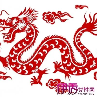 简单的龙剪纸裁剪方法