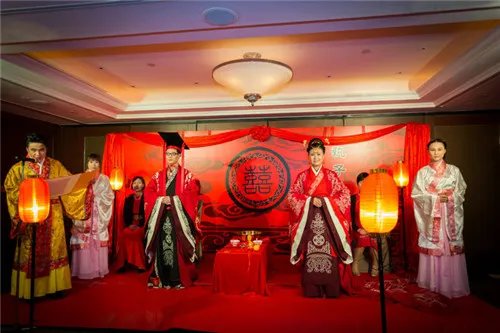 汉服婚礼策划流程 体验正宗汉服婚礼