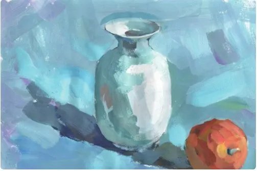 酱油瓶水粉画法,求图解