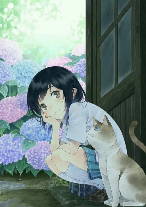 猫咪女孩 卡通头像