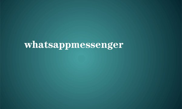 whatsappmessenger