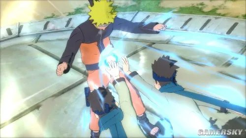 《火影忍者疾风传:究极忍者风暴-革命(Naruto Shippuden: Ultimate Ninja Storm Revolution)》新图色诱术娇羞HOLD不住!鸣人继续被虐