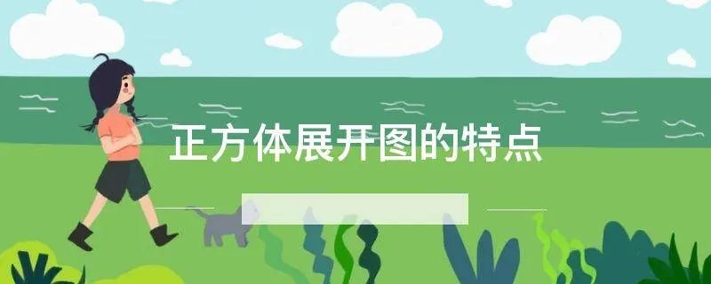 正方体展开图的特点