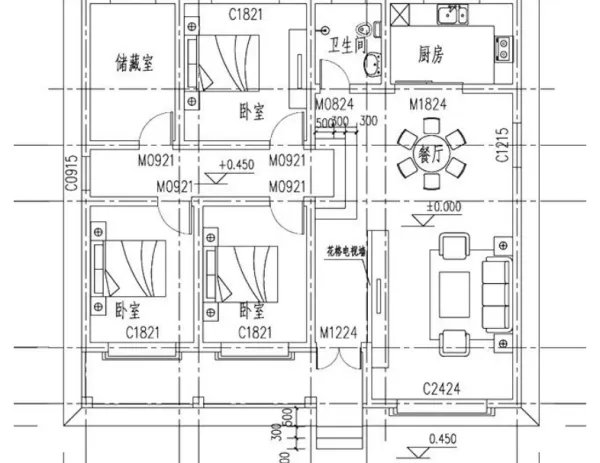 新农村自建房设计图10万以内
