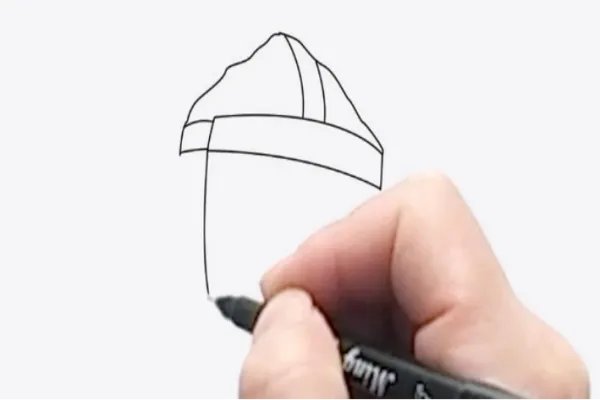 大白怎么画医护人员简笔画