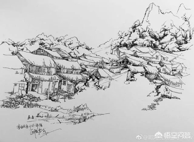 如何画好景观手绘?