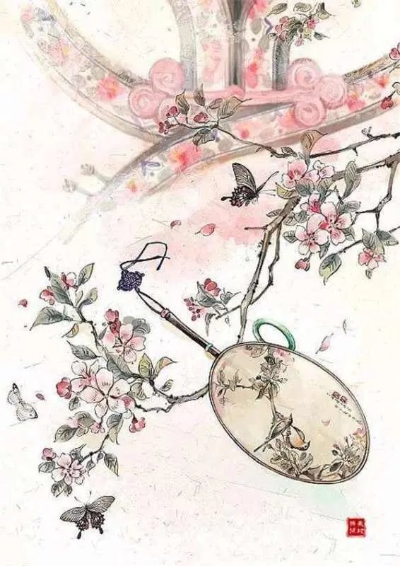 多情只有春庭月,犹为离人照落花 是什么意思