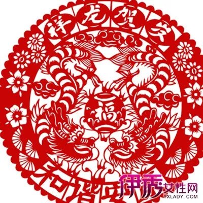 简单的龙剪纸裁剪方法