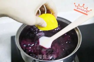 蓝莓果酱