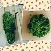 怎么做陈醋菠菜花生米?