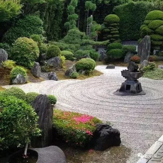 枯山水之置石造景艺术,就是这么有魅力~