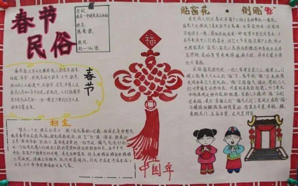 民俗手抄报