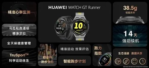 手慢无:华为 WATCH GT Runner正式发布 2188有点贵