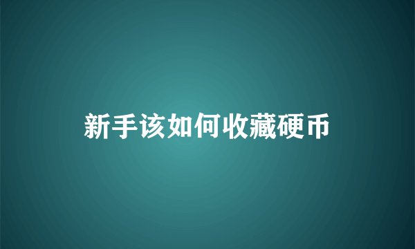 新手该如何收藏硬币