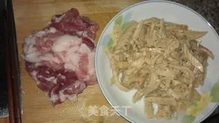 笋干炒肉