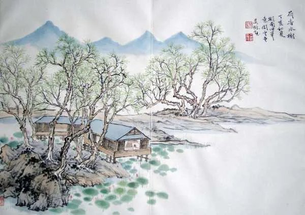 “潮落夜江斜月”里“斜”字用得妙在哪里?