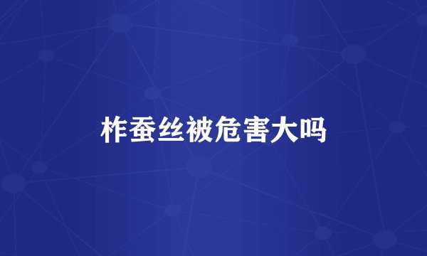 柞蚕丝被危害大吗