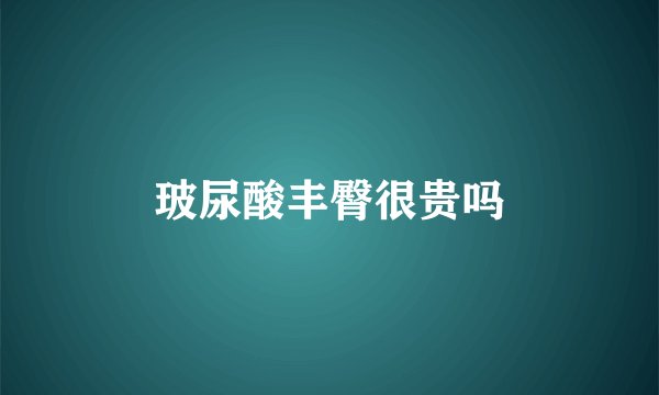 玻尿酸丰臀很贵吗