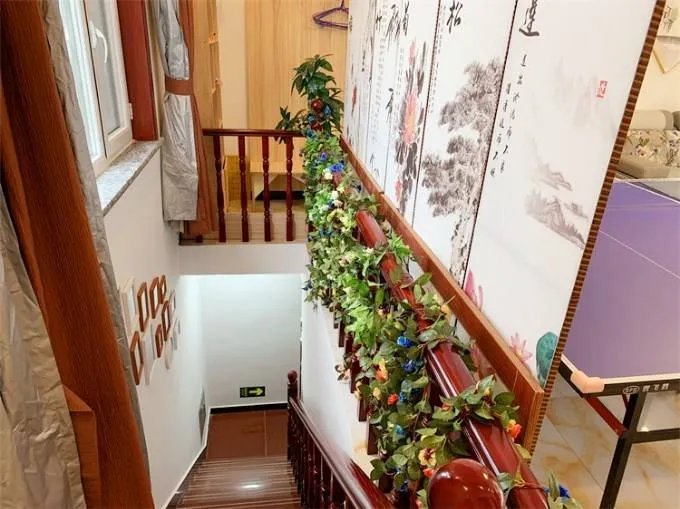北京延庆百里画廊山泉云舍民宿,篱笆环绕的超大休闲场地与菜园!