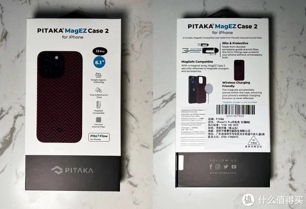 PITAKA 凯夫拉magsafe磁吸碳纤维手机壳测评