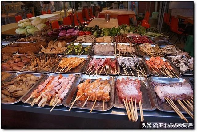 适合夜市小吃