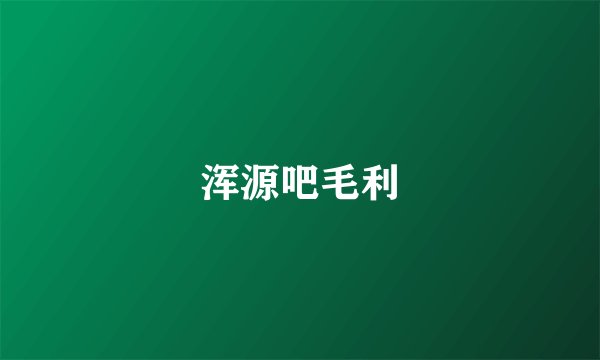 浑源吧毛利
