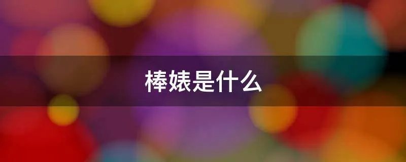 棒婊是什么