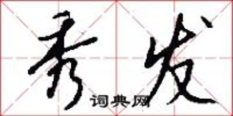 秀发