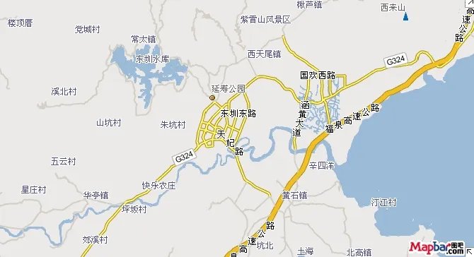 求莆田地图