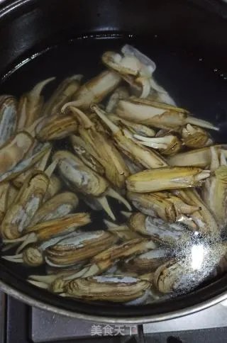 青红椒炒蛏子