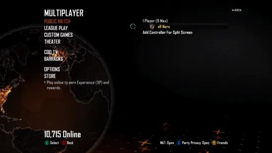 《COD黑色行动2》玩家数激增：超过1万人同时在线