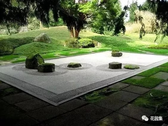 枯山水之置石造景艺术,就是这么有魅力~