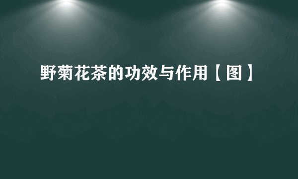 野菊花茶的功效与作用【图】